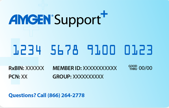 Amgen® SupportPlus co-pay card